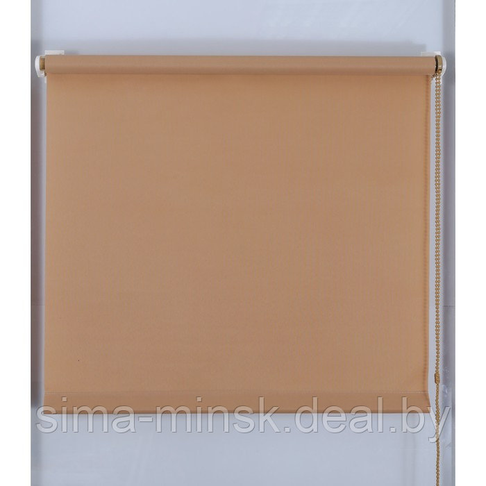 Рулонная штора «Простая MJ» 65х160 см, цвет кофе с молоком - фото 1 - id-p93254535