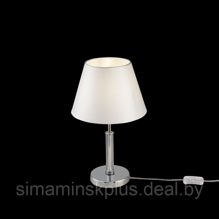 Настольная лампа Clarissa 1x40Вт E14 хром - фото 1 - id-p174617038