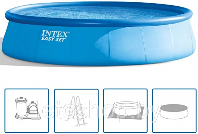 Надувной бассейн Intex 26176/28176Easy Set Pool 549x122 см.