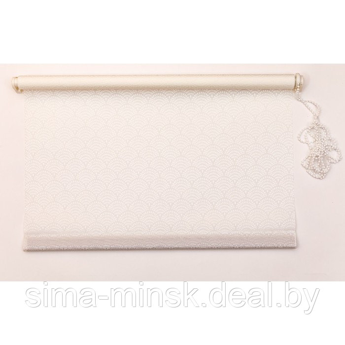 Рулонная штора «Дольче Вита», размер 65×160 см, цвет пломбир - фото 1 - id-p93254749