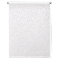 Рулонная штора «Фрост», 60 х 175 см, блэкаут, цвет белый