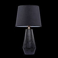 Настольная лампа Calvin Table 1x60Вт E27, чёрный 24,5x24,5x46 см