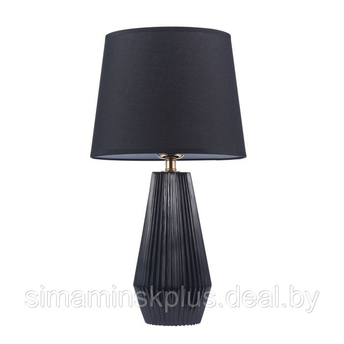 Настольная лампа Calvin Table 1x60Вт E27, чёрный 24,5x24,5x46 см - фото 2 - id-p174617092