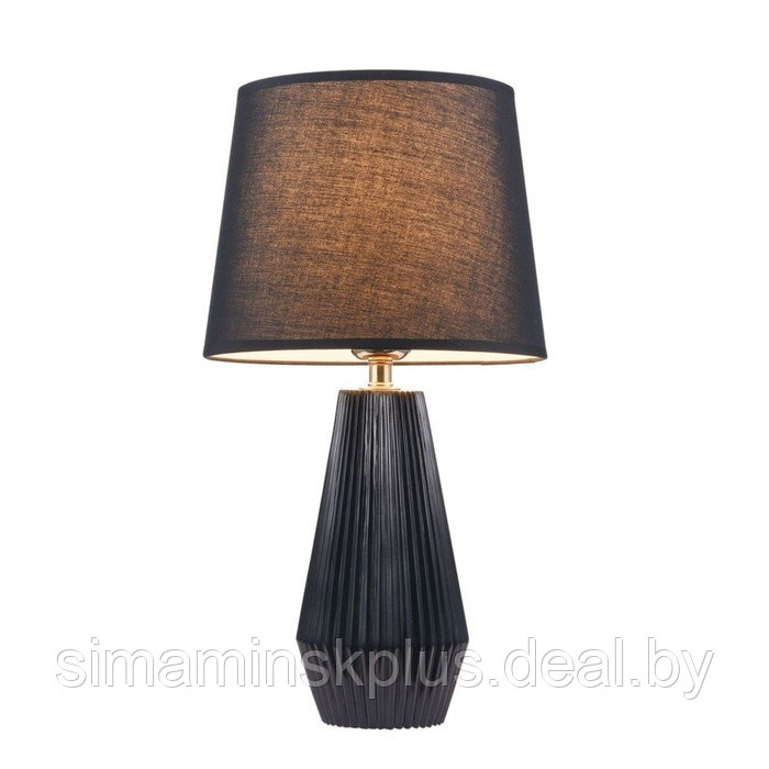 Настольная лампа Calvin Table 1x60Вт E27, чёрный 24,5x24,5x46 см - фото 3 - id-p174617092