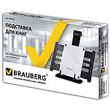 Подставка для книг металлическая BRAUBERG, большая, фото 5