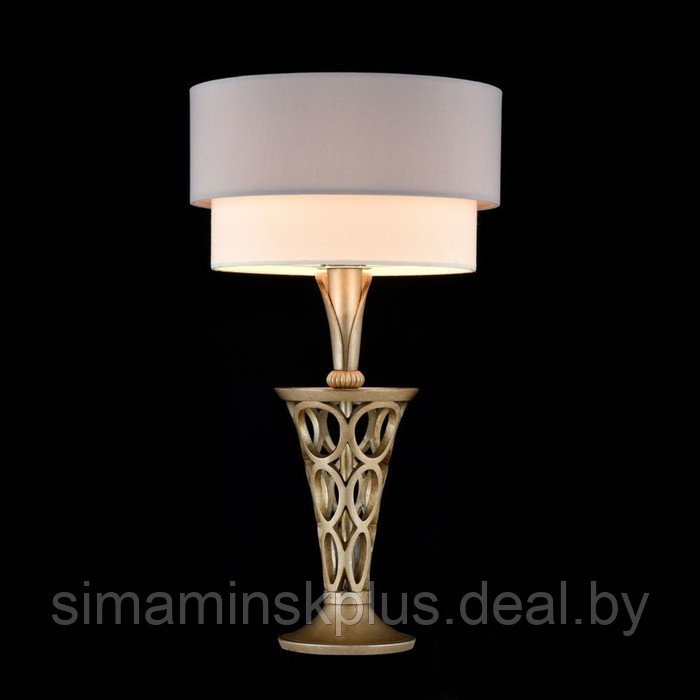Настольная лампа Lillian 1x60W E27, жемчужное золото 28x28x50,4 см - фото 2 - id-p174617123