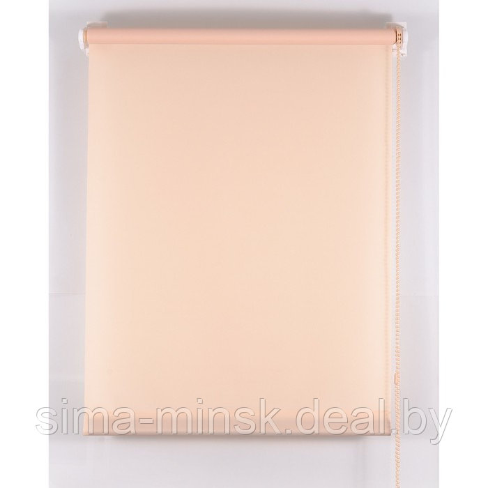 Рулонная штора «Комфортиссимо», 40х160 см, цвет персиковый - фото 1 - id-p117135038
