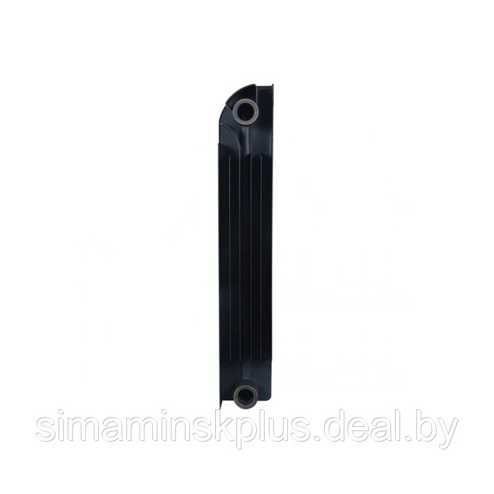 Радиатор биметаллический Global STYLE PLUS 500, 100 мм, 8 секций, цвет черный - фото 3 - id-p174627825