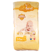 Подгузники для детей Bebest Mini № 2 (3-6 кг), 44 шт