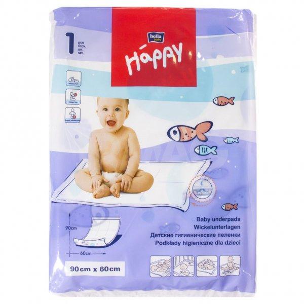 Пеленка детская Bella Baby Happy гигиеническая 60 х 90 см, 1 шт - фото 1 - id-p156509200