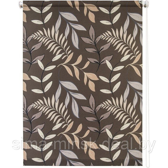 Рулонная штора «Купава», 40 х 175 см, цвет коричневый - фото 1 - id-p112757120