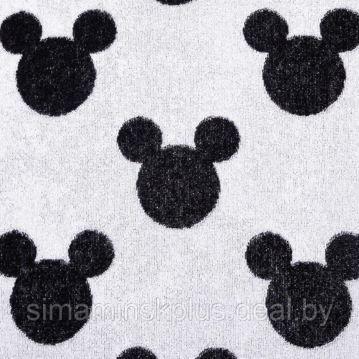 Полотенце махровое Mickey "Микки Маус", белый, 70х130 см, 100% хлопок, 420гр/м2 - фото 2 - id-p174629501