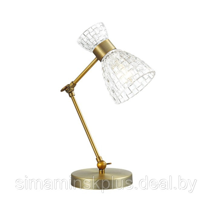 Настольная лампа JACKIE 1x40Вт E14 бронза - фото 1 - id-p174617271