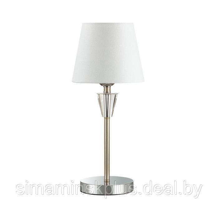 Настольная лампа LORAINE, E27 1x60Вт, цвет хром, золотой - фото 2 - id-p174617274