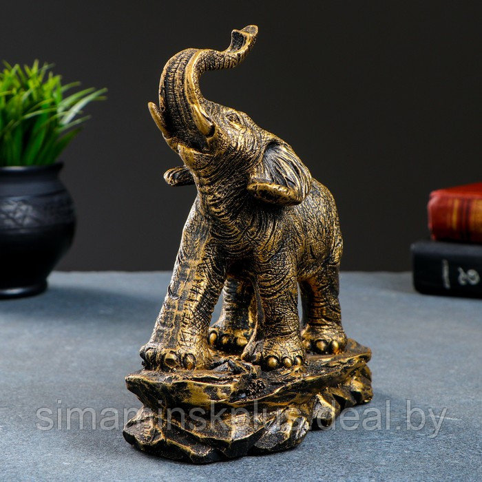 Фигура "Слон " бронза, 17х9х19см - фото 2 - id-p174623165