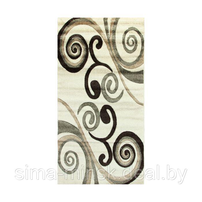 Ковёр прямоугольный Rio Carving 238, 100 х 200 cм, цвет cream - фото 1 - id-p75537230