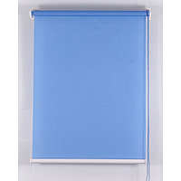 Рулонная штора «Комфортиссимо», 140х160 см, цвет синий