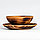 Набор тарелок из натурального кедра Mаgistrо, 2 шт: 20×2,5 см, 16×6 см, обожжённые, фото 4