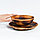 Набор тарелок из натурального кедра Mаgistrо, 2 шт: 20×2,5 см, 16×6 см, обожжённые, фото 5