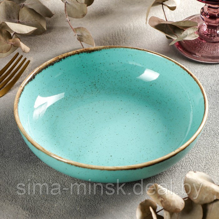 Салатник Turquoise, d=17 см, цвет бирюзовый - фото 2 - id-p166713953