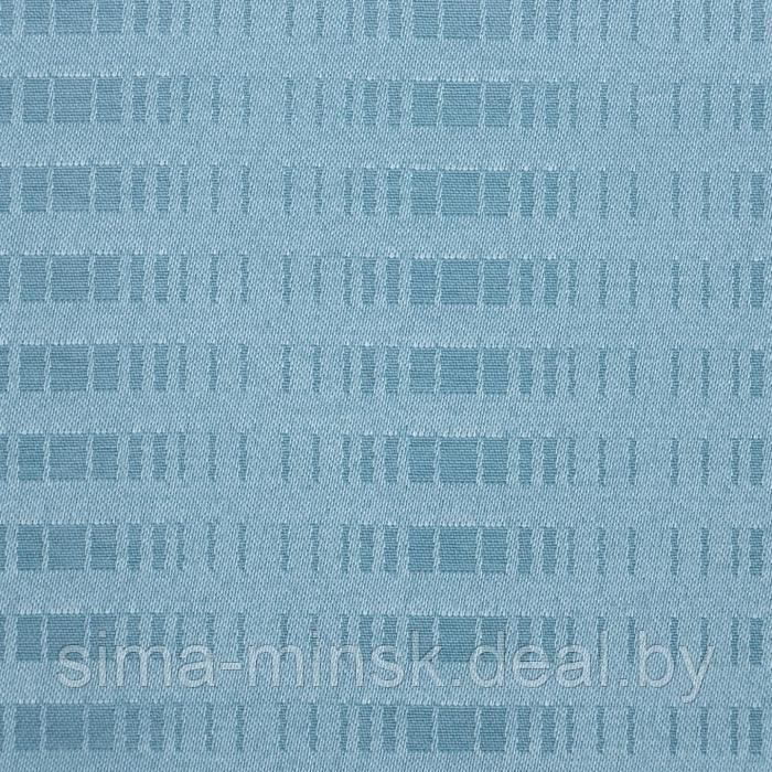 Скатерть Этель Shine 150*180 +/-3см, цв.серо-синий, пл. 192 г/м2, хл с ВГМО - фото 2 - id-p157337913