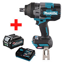 Гайковерт аккумуляторный TW001GZ (TW 001 GZ) MAKITA 40V XGT + аккумулятор 4,0ач и зарядное устройство