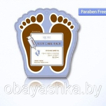 Маска для ног MIJIN Premium Foot Care Pack - фото 1 - id-p174699747