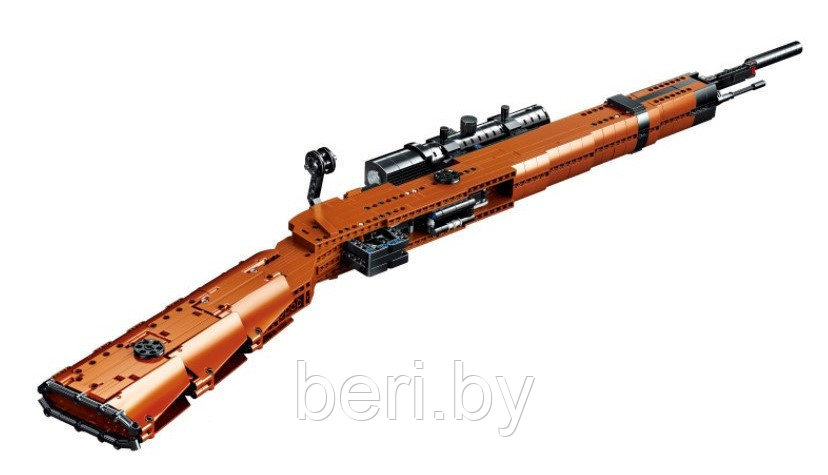 QL0452 Конструктор Zhe Gao Technic "Снайперская винтовка Mauser 98К", 1004 деталей, Аналог Лего Technic - фото 2 - id-p174720899