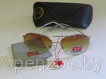Солнцезащитный очки Ray Ban aviator с чехлом и салфеткой