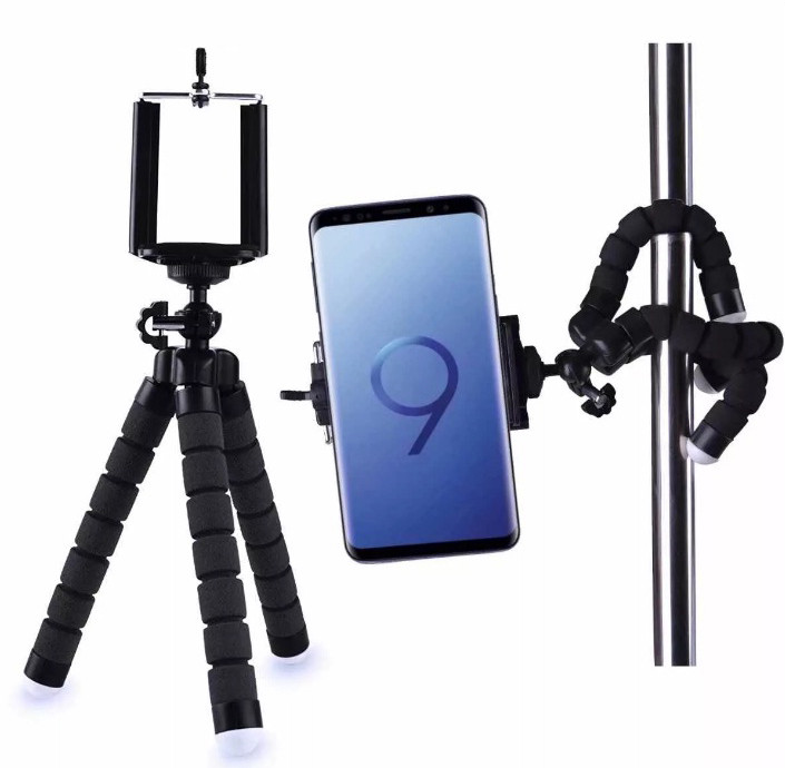 Штатив-паук для фотоаппаратов, видеокамер, телефонов (осьминог) Ritmix RMH-001 - фото 6 - id-p174732606
