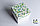 Коробка 75х75х75 Цветные одуванчики (белое дно), фото 2