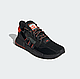 Кроссовки Adidas NMD_R1 V2 Runner Black Solar Red, фото 2