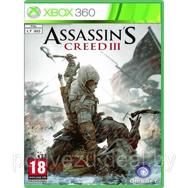 Assassin's Creed III [FullRus] (LT 3.0 Xbox 360) - фото 1 - id-p174755883