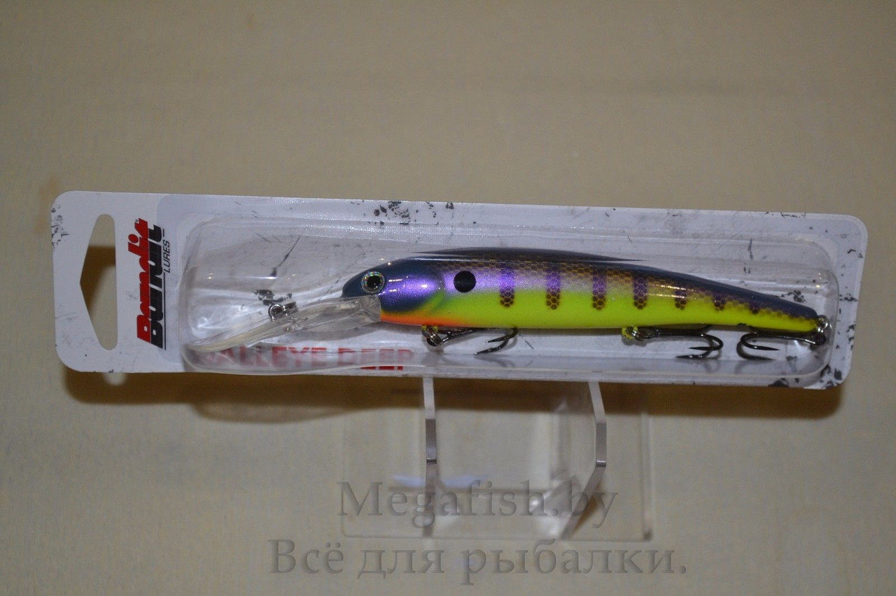 Воблер Bandit Deep Walleye (12 см; 17.5 гр; 6-8.1 м) D73 Viral Perch - фото 3 - id-p174757027