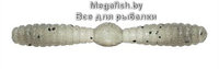 Приманка Megabass Cats kill worm 1.5" (0.66 гр; 6.4 см; 10 шт.) Silver Smoke Shad