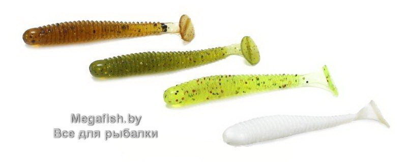 Силиконовая приманка Crazy Fish Vibro Worm 2-М44 - фото 1 - id-p174757614