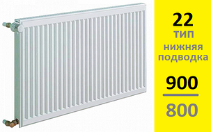 Радиатор KERMI Therm-X2 Profil-Ventil FТV тип 22 900-800, фото 2