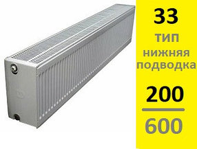 Радиатор KERMI Therm-X2 Profil-Ventil FТV тип 33 200-600
