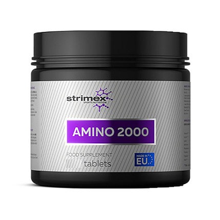 Аминокислоты и BCAA Strimex Sport Nutrition Amino 2000 Gold Edition 150 таб, фото 2