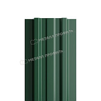 Штакетник металлический МП LАNE-T 16,5х99 (ПЭ-01-6005-0.45) RAL 6005 Зеленый мох