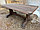 Стол садовый и банный из массива сосны "Машека Премиум" 1,2 метра, фото 7