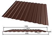 Профнастил С8 0,45мм RAL