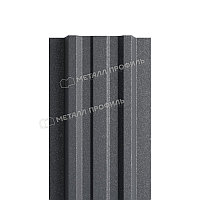 Штакетник металлический МП LАNE-T 16,5х99 (VikingMP E-20-7024-0.5) RAL 7024 Серый графит
