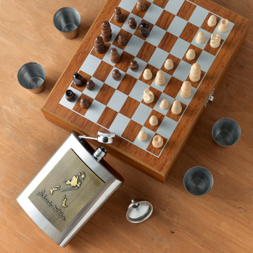 Набор с фляжкой, стопками и шахматами 2009 - фото 3 - id-p174768935