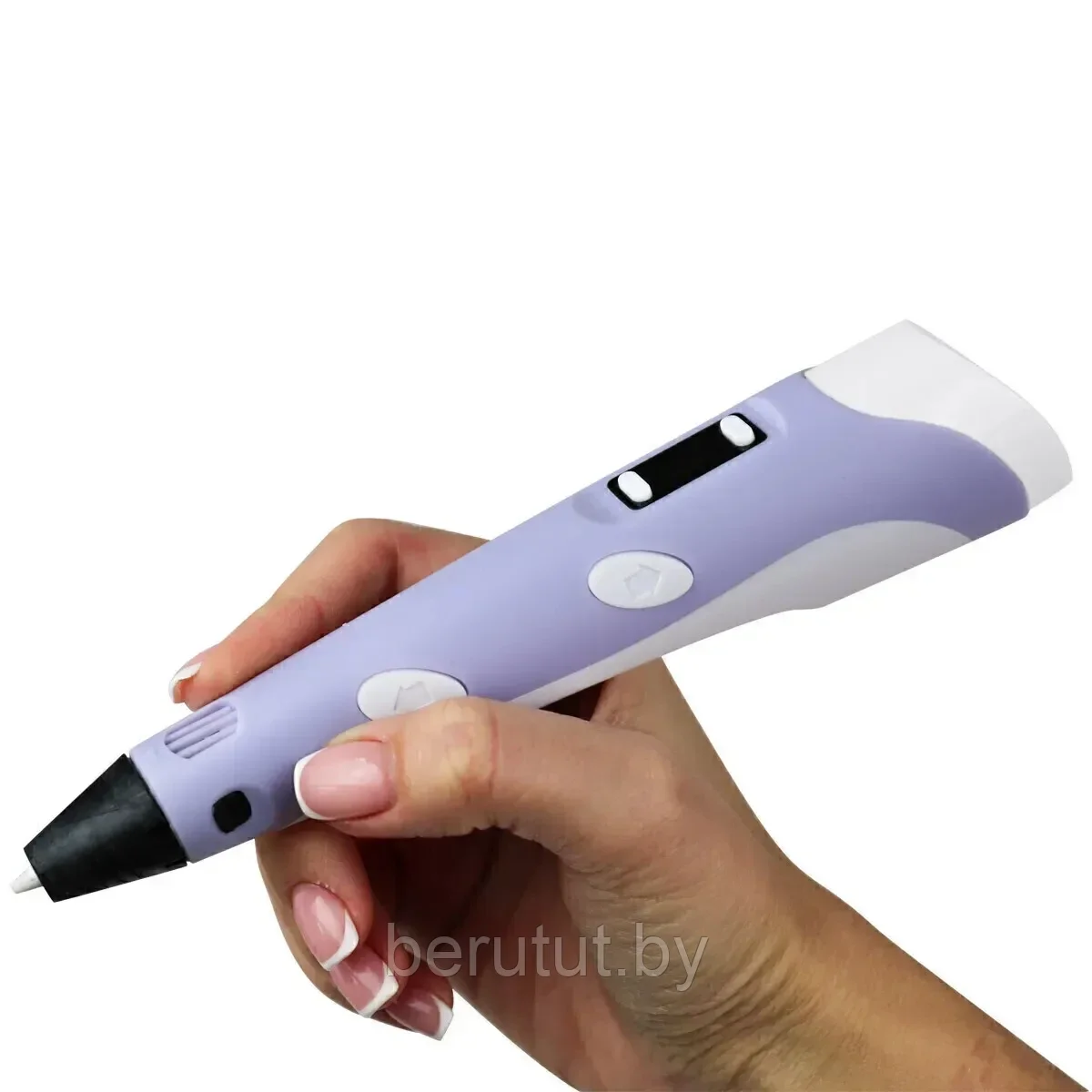 3D Pen-2 Комплект 3д ручка PEN PLUS с набором прочного пластика несколько цветов - фото 4 - id-p174769909