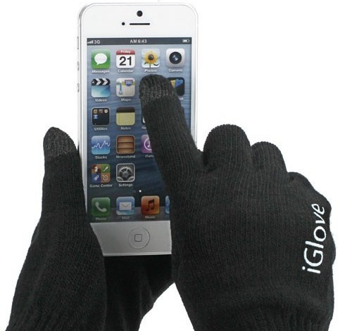 Сенсорные перчатки iGlove Цвет черный - фото 1 - id-p174769751