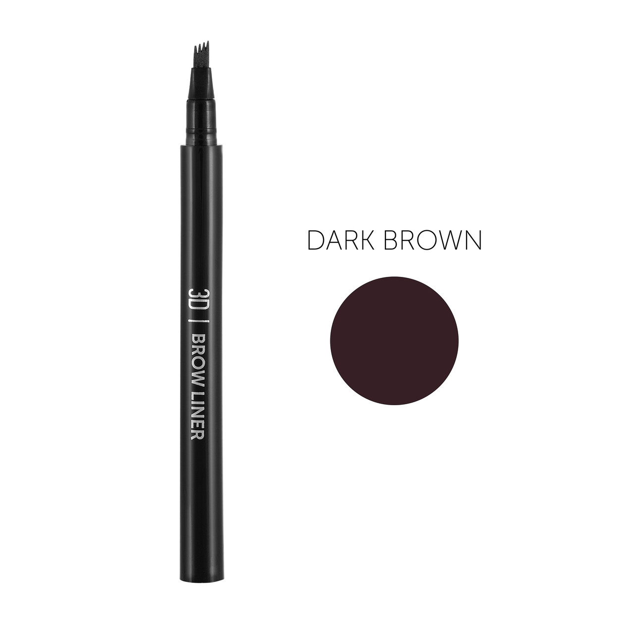 CC Brow Маркер для бровей 3D BROW LINER, темно-коричневый (dark brown) - фото 1 - id-p174058427