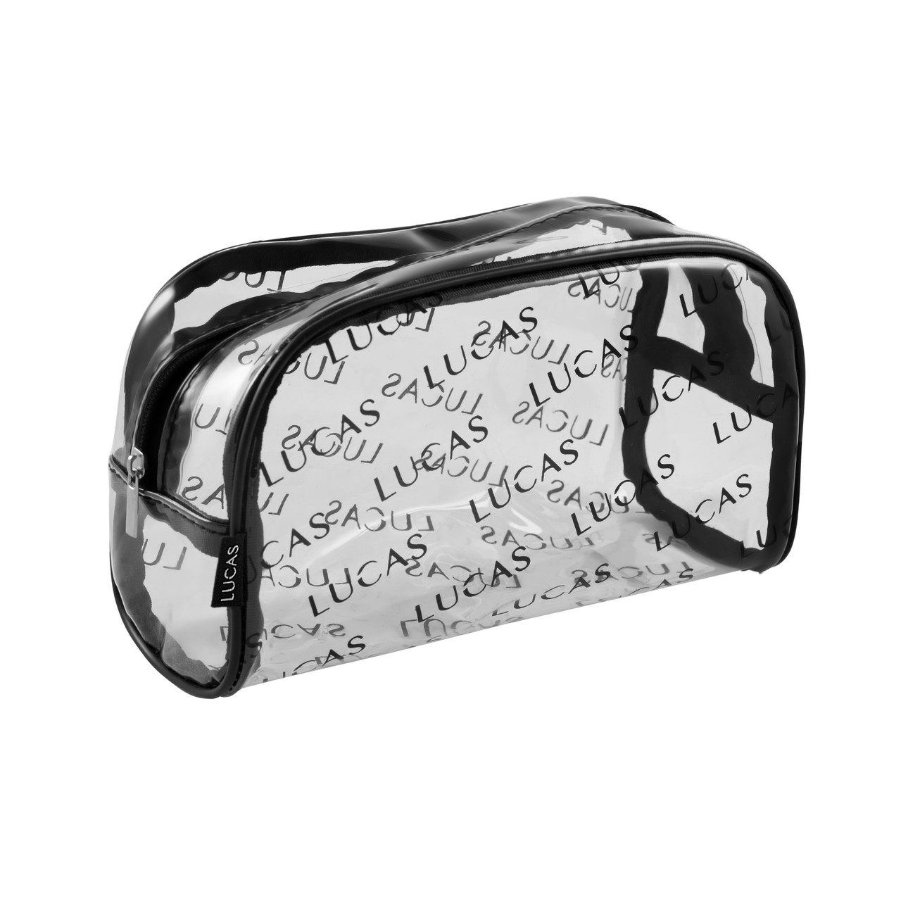Lucas' Cosmetics Косметичка прозрачная черная