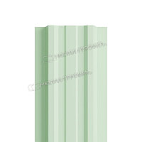 Штакетник металлический МП LАNE-T 16,5х99 NormanMP (ПЭ-01-6019-0.5) RAL 6019 Зеленая пастель