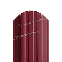 Штакетник металлический МП TRAPEZE-O 16,5х118 (ПЭ-01-3005-0.4) RAL 3005 Красное вино